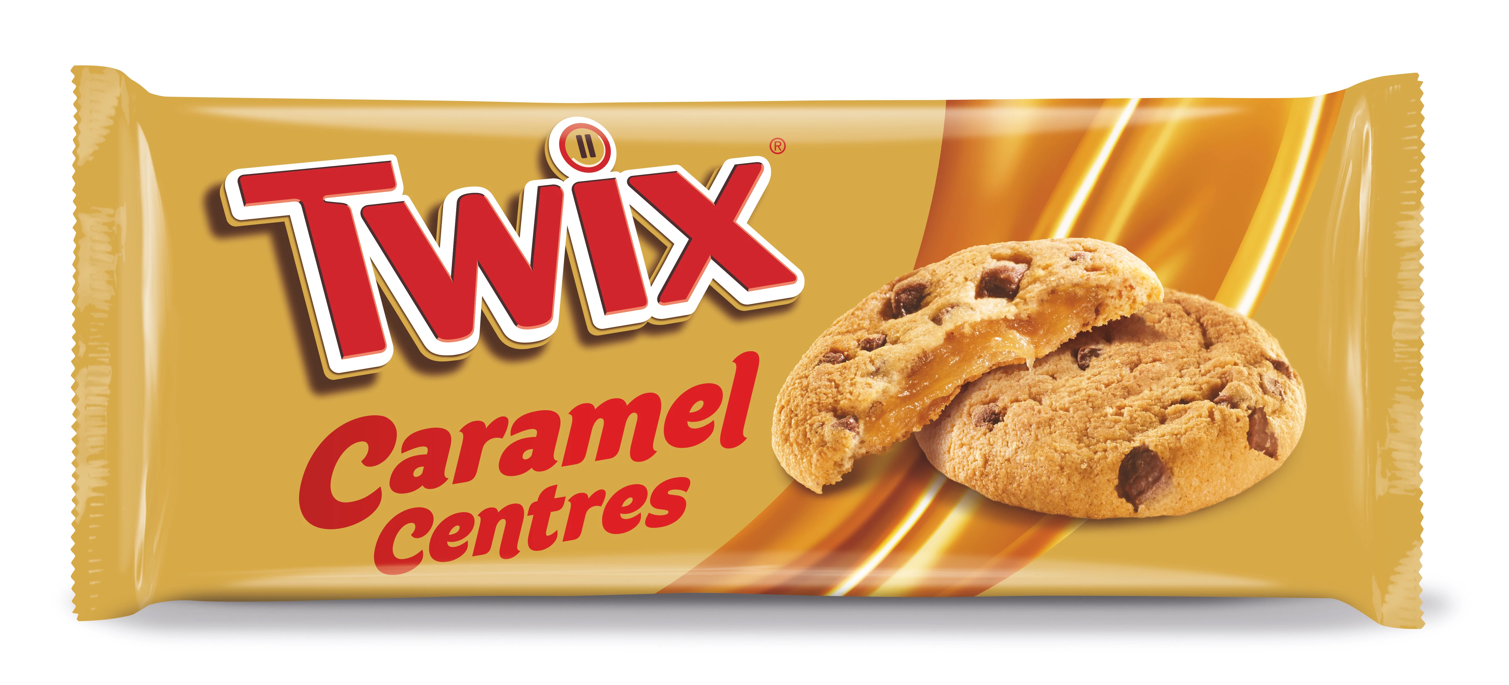 Twix Caramel Centres keksz 144g