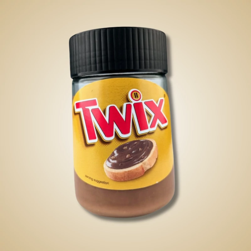 Twix csokoládés karamellás krém keksz darabokkal 350g