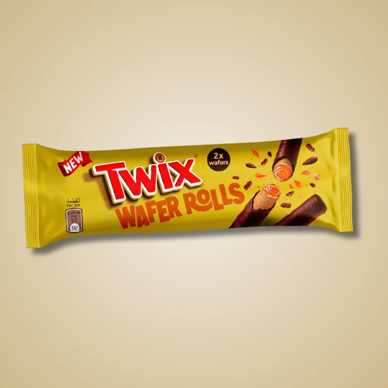 Twix Wafer Roll karamellás-csokoládés roletti 22,5g