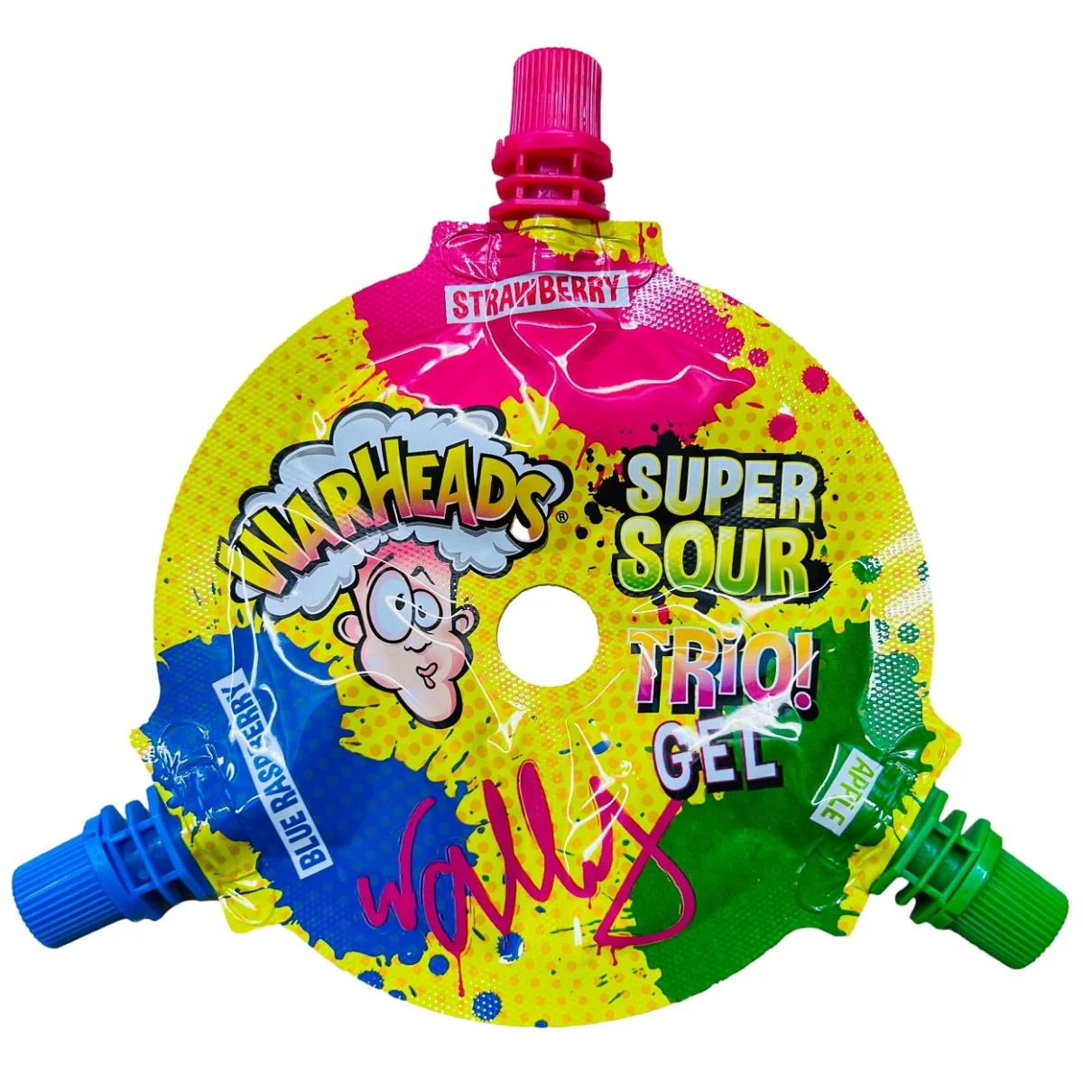Warheads savanyú gél trió 51g