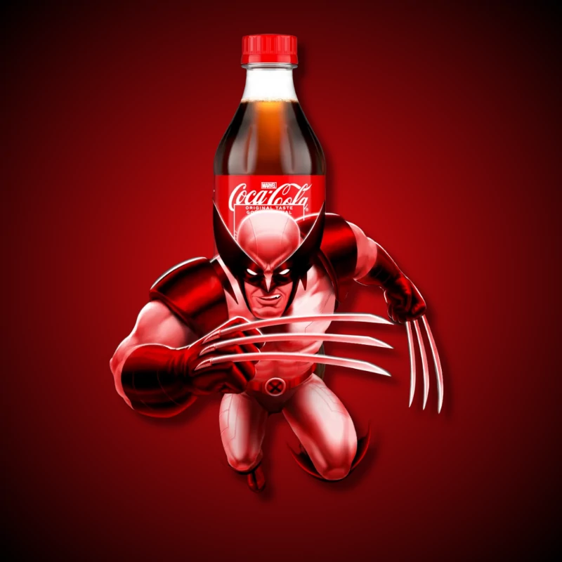 Coca Cola Wolverine Rozsomák limitált szénsavas üdítőital 500ml