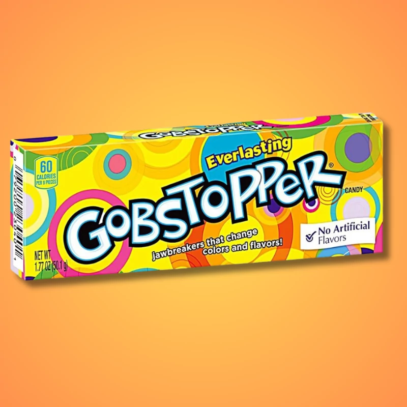 Wonka Gobstopper vegyes gyümölcs ízű cukorka 50,2g