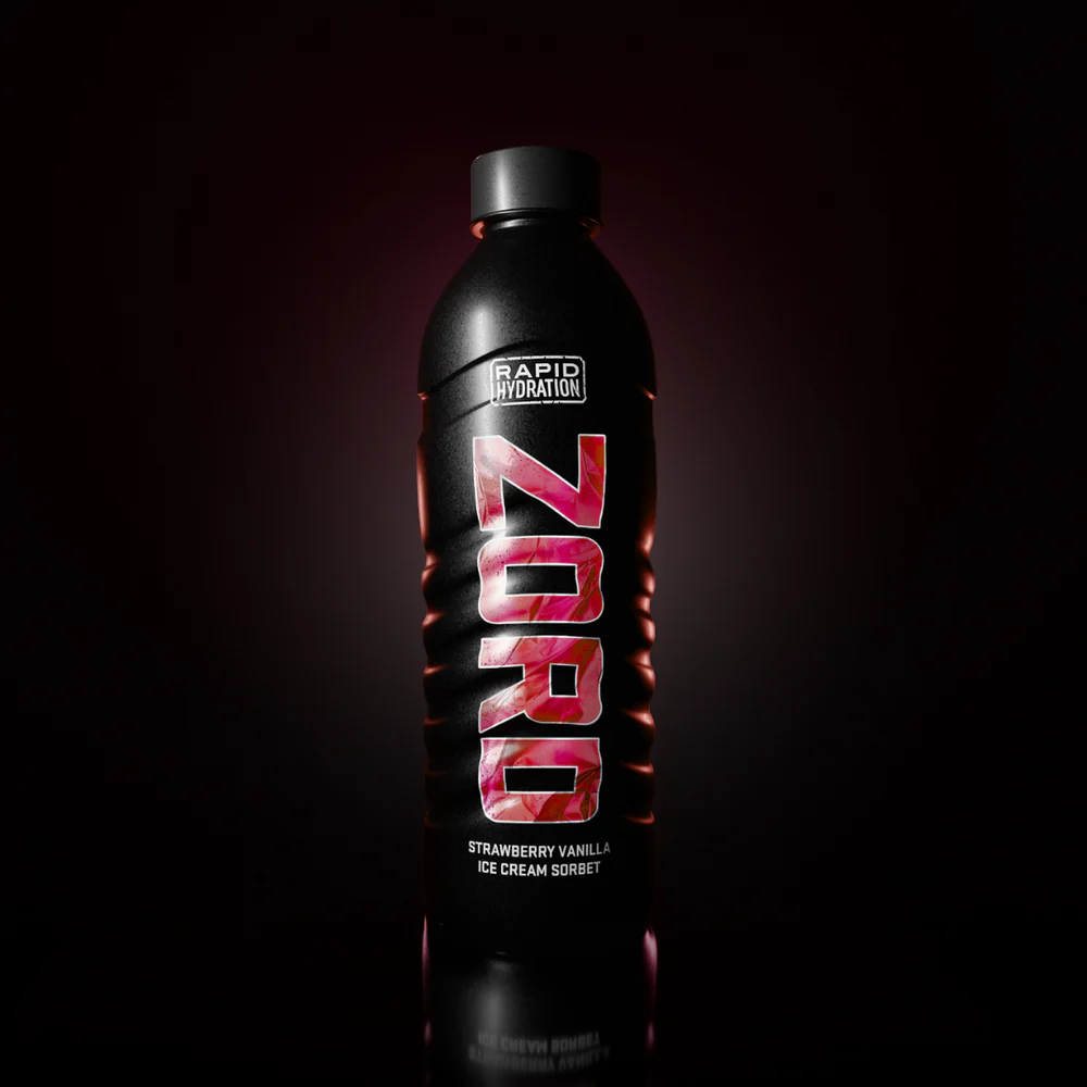 Zord Rapid Hydration Strawberry Vanilla Ice Cream epres fagylalt ízű sportital 500ml